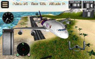 flight simulator: fly plane 3d
