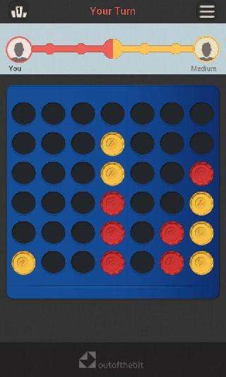 four in a row - classic games