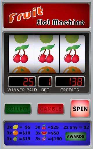 fruit machine