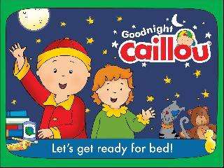 goodnight caillou