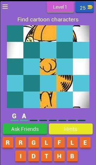 guess the cartoon characters