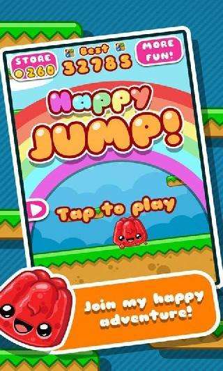 happy jump