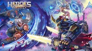 heroes infinity: god warriors -action rpg strategy