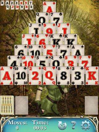 hidden solitaire elven woods - free card game