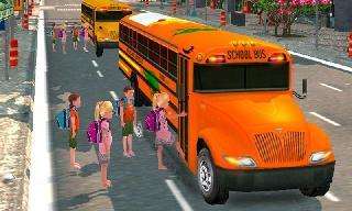 high school bus driving 3d