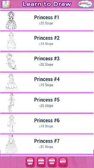 how to draw a princess and queen