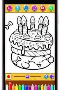 learn painting coloring for shopkins by fans
