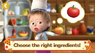 masha and the bear pizza maker