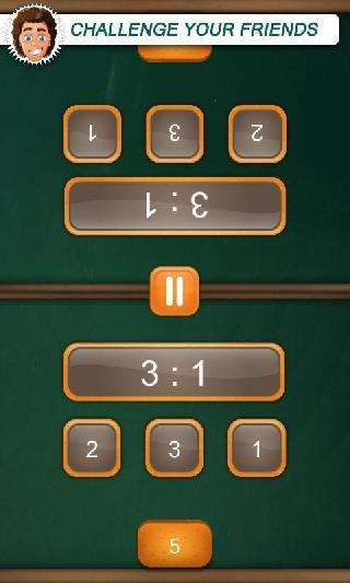 math duel: 2 player math game