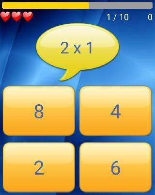 multiplication tables for kids - math free game