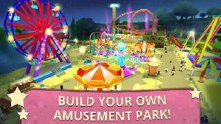 my theme park: lunapark tycoon. building games
