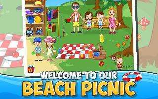 my town : beach picnic