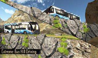 off road tourist bus driving