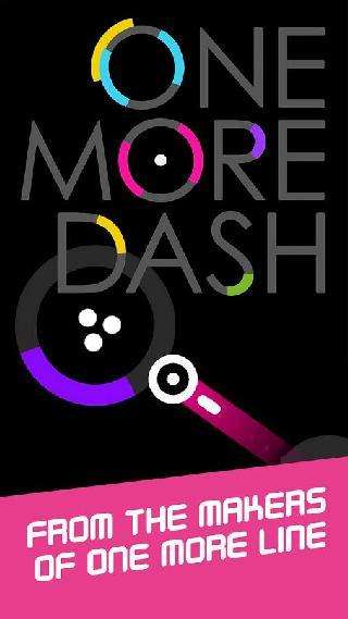 one more dash