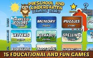 preschool and kindergarten