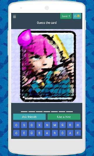 quizclash - guess the card