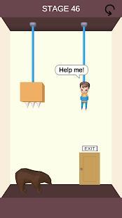 rescue cut - rope puzzle
