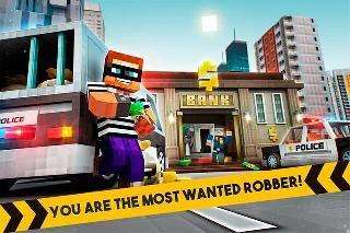 robber race escape  police car chase runner