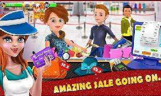 shopping mall cashier girl - cash register games