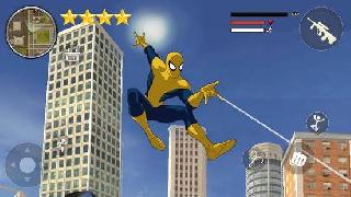spider rope gangster hero vegas - rope hero game