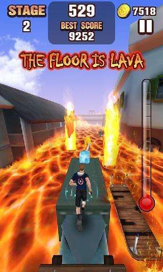 the floor is lava