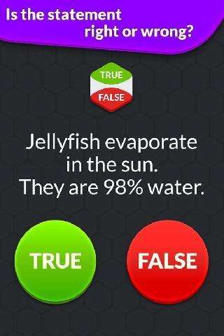 true or false: quiz battle