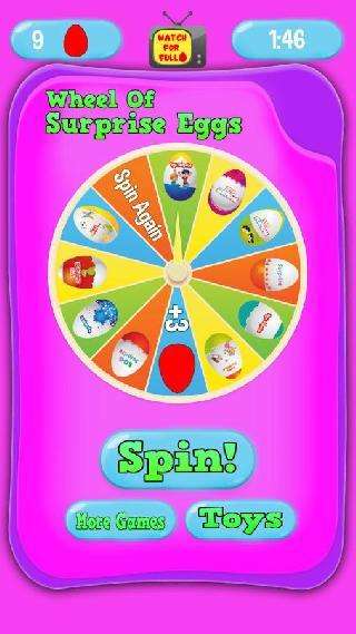 wheel of surprise eggs