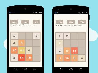 2048 number puzzle game