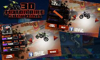 3d motor bike stunt mania