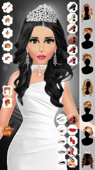 barbie bridal makeup and dress
