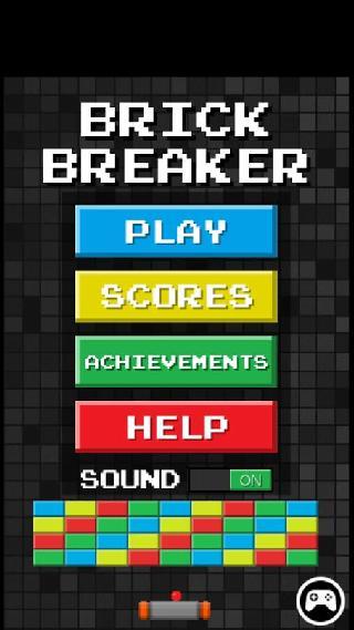 brick breaker arcade