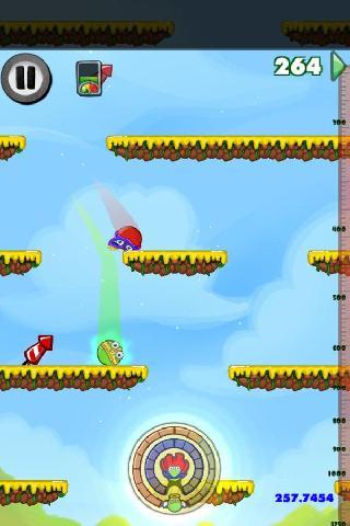 bubble blast falldown