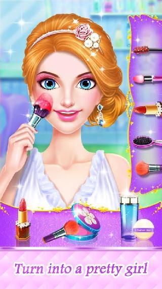 date makeup - love story