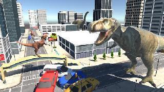 dinosaur simulator - city destroy