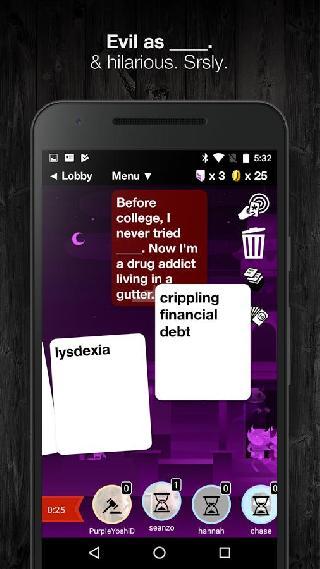 evil apples: a dirty card game