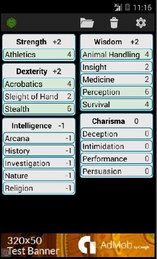 fifth edition character sheet