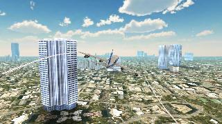 flight simulator city airplane