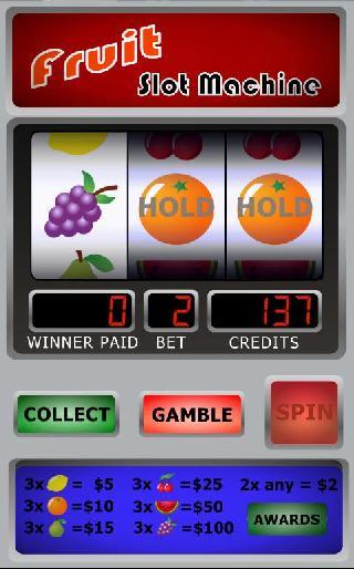fruit machine
