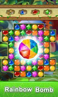 gems and jewels - match 3 jungle puzzle game