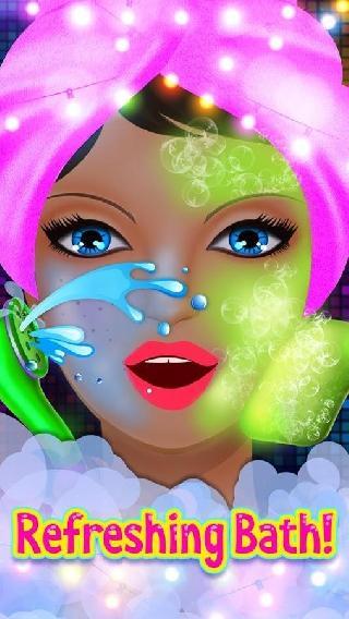 glow in the dark neon makeup