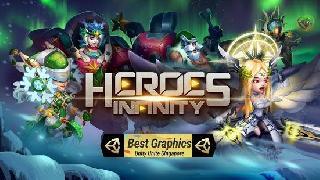 heroes infinity: god warriors -action rpg strategy