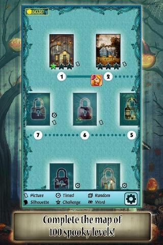 hidden object: halloween house