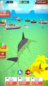 idle shark world - tycoon game