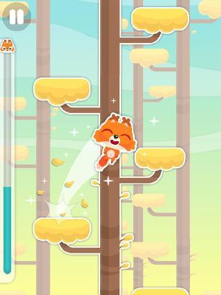 jumping fox: climb that tree