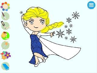 kids princess coloring book