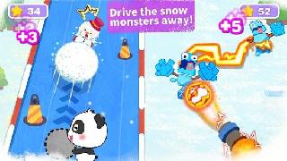 little panda s ice and snow wonderland