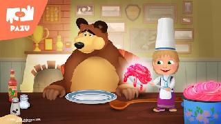 masha and the bear kitchen