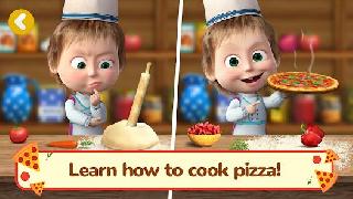 masha and the bear pizza maker