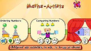 maths artists first grade