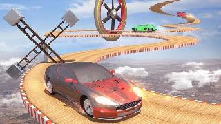 mega ramp car stunts racing : impossible tracks 3d